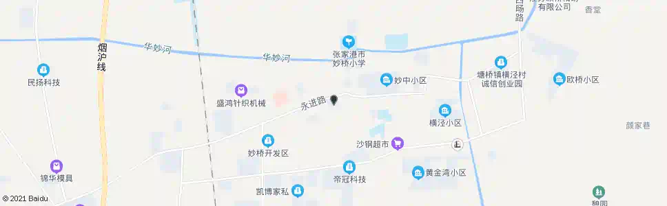 苏州妙桥农贸市场_公交站地图_苏州公交_妙搜公交查询2025