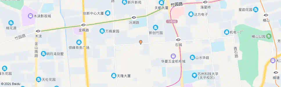 苏州向阳路汾湖路西_公交站地图_苏州公交_妙搜公交查询2025