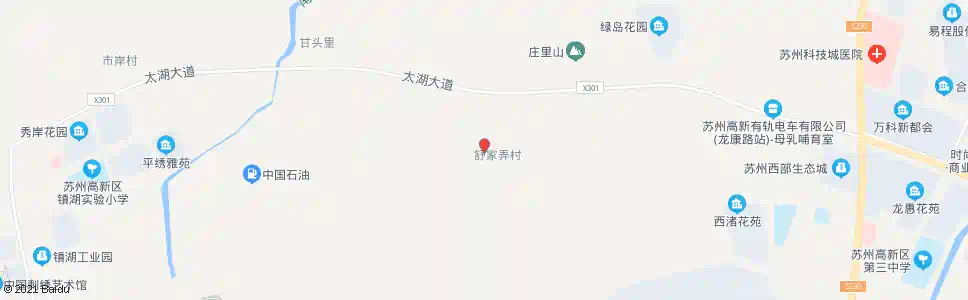 苏州舒家弄_公交站地图_苏州公交_妙搜公交查询2025