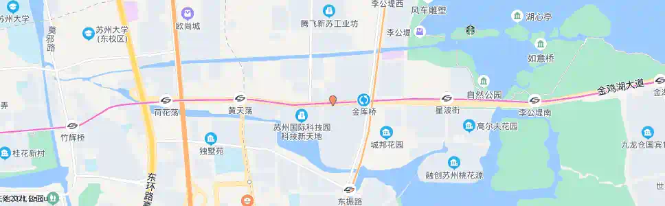 苏州国际科技园东_公交站地图_苏州公交_妙搜公交查询2025