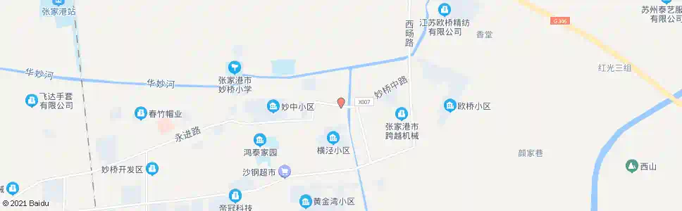 苏州妙桥新风桥_公交站地图_苏州公交_妙搜公交查询2025