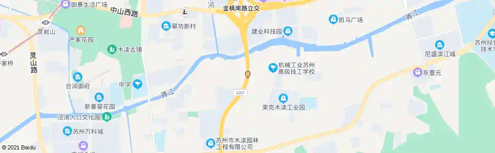苏州同春桥南_公交站地图_苏州公交_妙搜公交查询2025