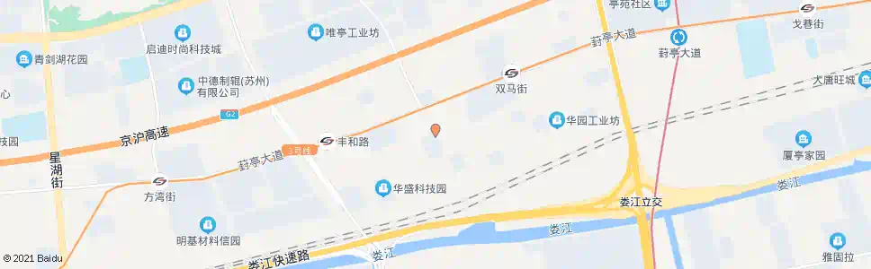苏州港浪路春辉路北_公交站地图_苏州公交_妙搜公交查询2025