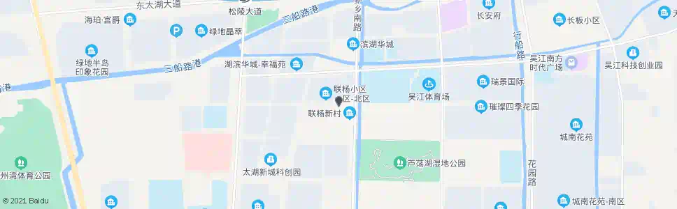 苏州联杨小区东_公交站地图_苏州公交_妙搜公交查询2025