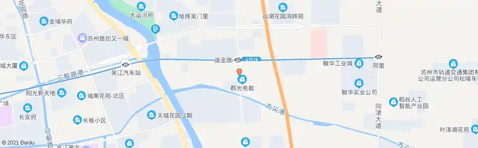 苏州海晨物流_公交站地图_苏州公交_妙搜公交查询2025