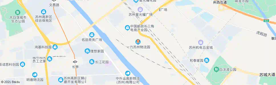 苏州一力物流园_公交站地图_苏州公交_妙搜公交查询2025