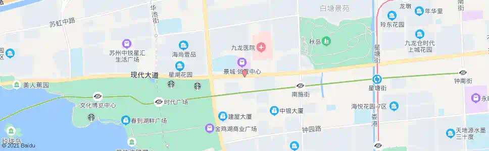 苏州九龙医院南_公交站地图_苏州公交_妙搜公交查询2025