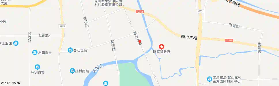 苏州陆家幼儿园_公交站地图_苏州公交_妙搜公交查询2025