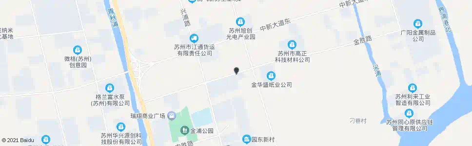 苏州金胜路新江路东_公交站地图_苏州公交_妙搜公交查询2025