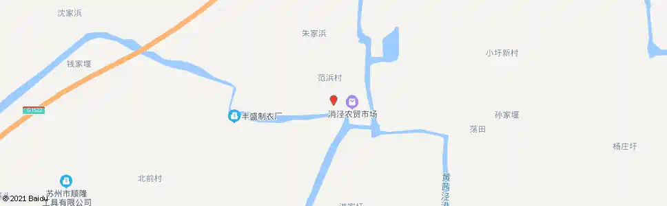 苏州消泾_公交站地图_苏州公交_妙搜公交查询2025
