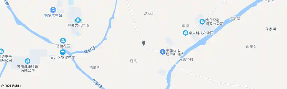苏州严东村_公交站地图_苏州公交_妙搜公交查询2025