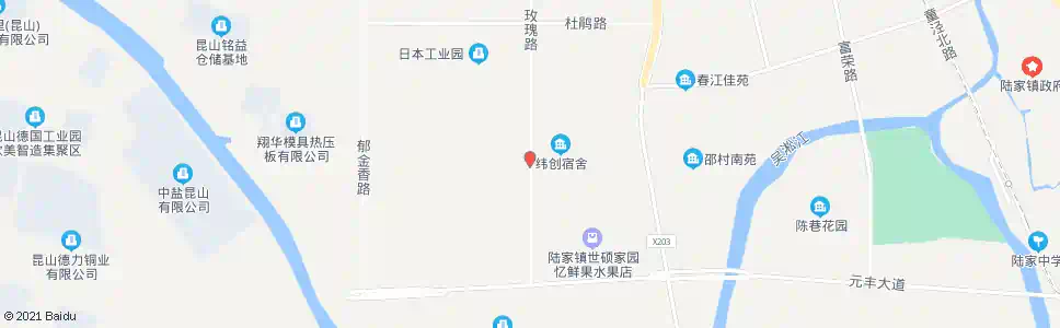 苏州玫瑰路天鹅路_公交站地图_苏州公交_妙搜公交查询2025