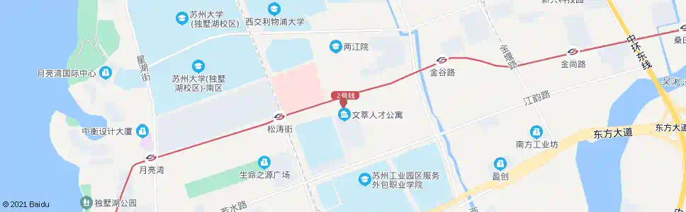 苏州文萃广场_公交站地图_苏州公交_妙搜公交查询2025