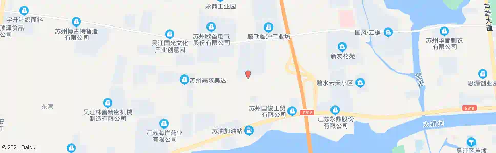 苏州法兰泰克东_公交站地图_苏州公交_妙搜公交查询2025