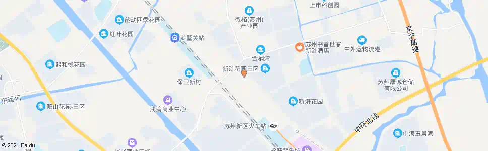 苏州浏沽泾桥_公交站地图_苏州公交_妙搜公交查询2025