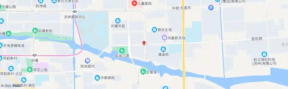 苏州涵青桥西_公交站地图_苏州公交_妙搜公交查询2025