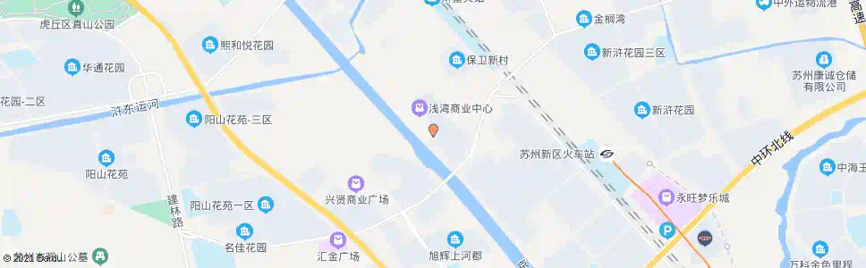 苏州桑园路兴贤桥北_公交站地图_苏州公交_妙搜公交查询2025