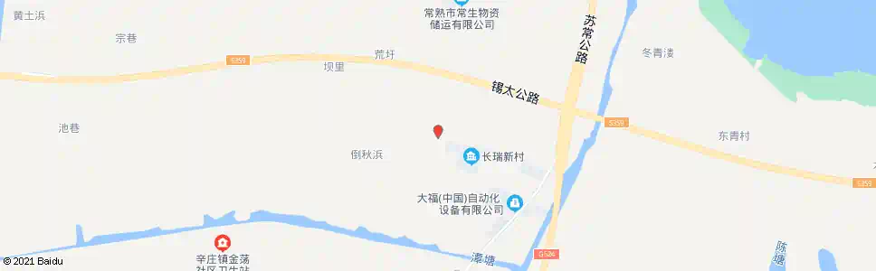 苏州长瑞村委_公交站地图_苏州公交_妙搜公交查询2025