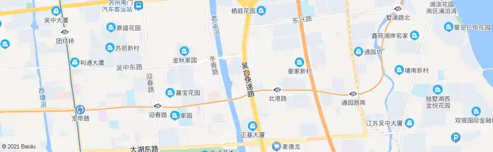 苏州姜家桥_公交站地图_苏州公交_妙搜公交查询2025