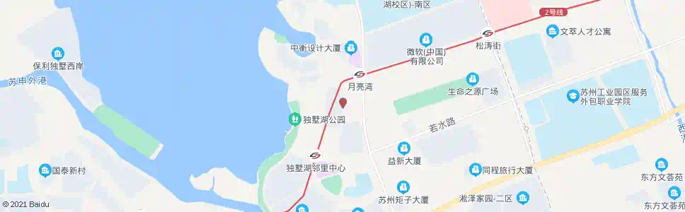 苏州月亮湾首末站南_公交站地图_苏州公交_妙搜公交查询2025