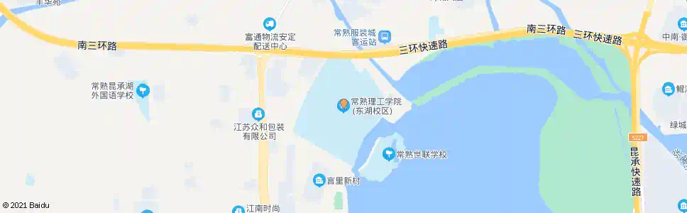 苏州理工学院东湖校区_公交站地图_苏州公交_妙搜公交查询2025