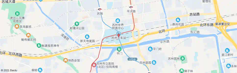 苏州小平道口_公交站地图_苏州公交_妙搜公交查询2025
