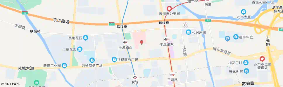 苏州第一人民医院南门_公交站地图_苏州公交_妙搜公交查询2025
