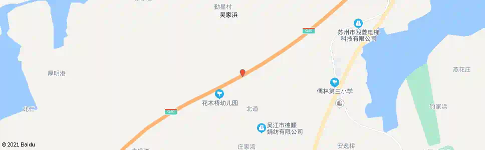 苏州哈唎浜_公交站地图_苏州公交_妙搜公交查询2025
