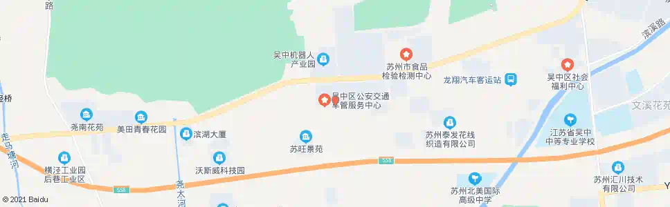 苏州练塘交警队_公交站地图_苏州公交_妙搜公交查询2025