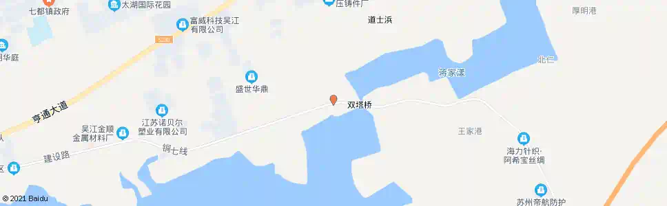 苏州双塔桥_公交站地图_苏州公交_妙搜公交查询2025