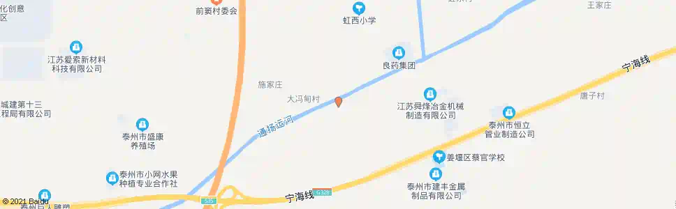 泰州沈元村_公交站地图_泰州公交_妙搜公交查询2025