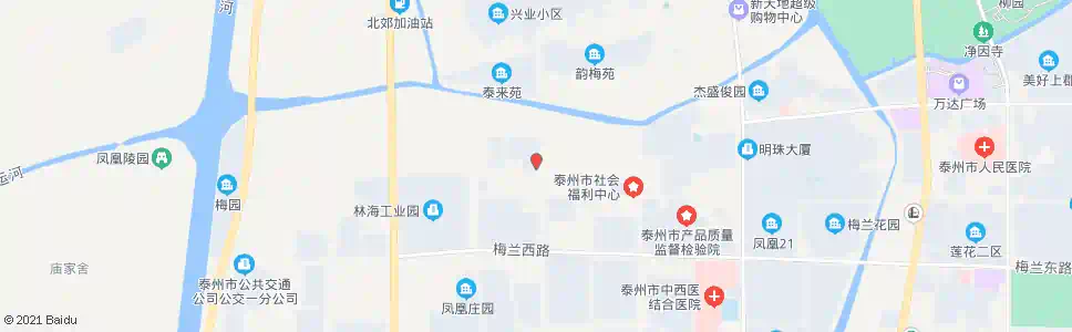 泰州路灯管理处_公交站地图_泰州公交_妙搜公交查询2025