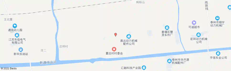 泰州夏庄_公交站地图_泰州公交_妙搜公交查询2025