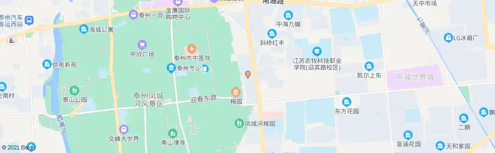泰州金通梅园北_公交站地图_泰州公交_妙搜公交查询2025