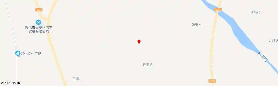 泰州任白村_公交站地图_泰州公交_妙搜公交查询2025