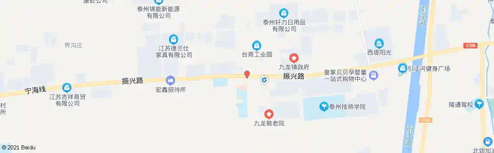 泰州大寨河_公交站地图_泰州公交_妙搜公交查询2025
