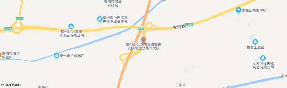泰州沿江高速_公交站地图_泰州公交_妙搜公交查询2025