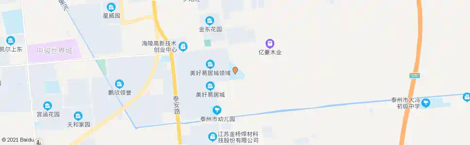 泰州实验小学分校区_公交站地图_泰州公交_妙搜公交查询2025