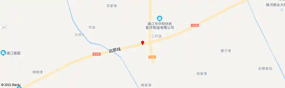 泰州老三圩埭_公交站地图_泰州公交_妙搜公交查询2025