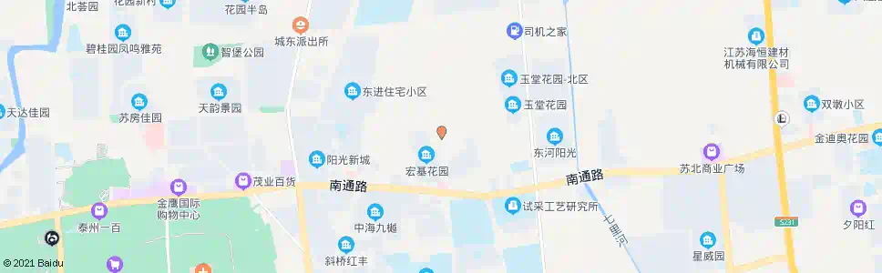 泰州五里村_公交站地图_泰州公交_妙搜公交查询2025