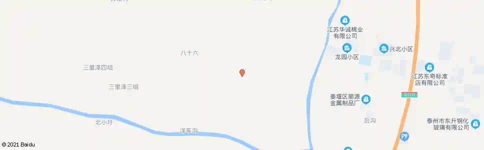 泰州三里泽村_公交站地图_泰州公交_妙搜公交查询2025