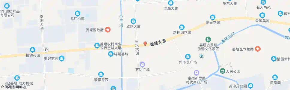 泰州海泰尚城国际_公交站地图_泰州公交_妙搜公交查询2025
