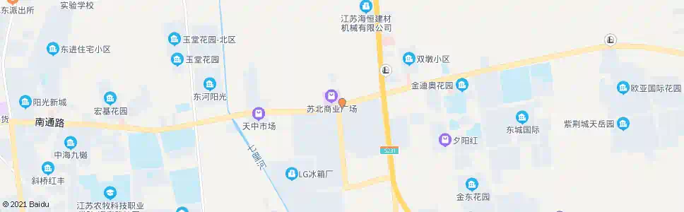 泰州苏北商业广场_公交站地图_泰州公交_妙搜公交查询2025