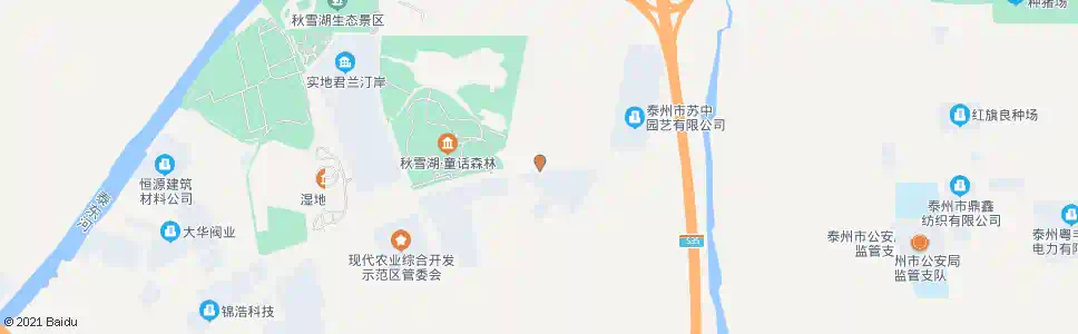 泰州省良种示范基地_公交站地图_泰州公交_妙搜公交查询2025