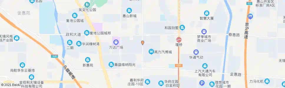 无锡天力广场_公交站地图_无锡公交_妙搜公交查询2025