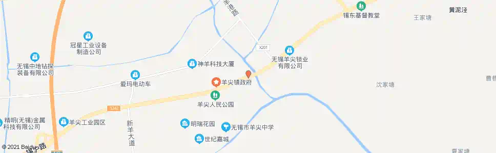 无锡神羊集团_公交站地图_无锡公交_妙搜公交查询2025
