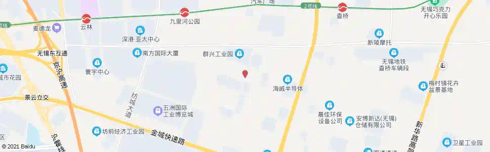 无锡新风路(群兴路)_公交站地图_无锡公交_妙搜公交查询2025