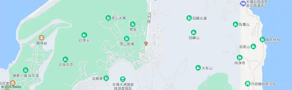无锡碧波山庄_公交站地图_无锡公交_妙搜公交查询2025