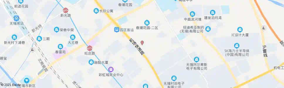 无锡春丰村_公交站地图_无锡公交_妙搜公交查询2025