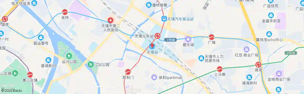 无锡夹衖桥_公交站地图_无锡公交_妙搜公交查询2025